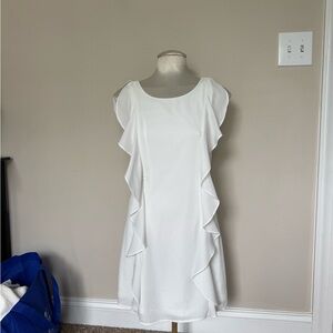 Lulu's White Sheath Mini Dress